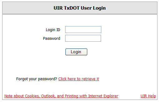 Login Page